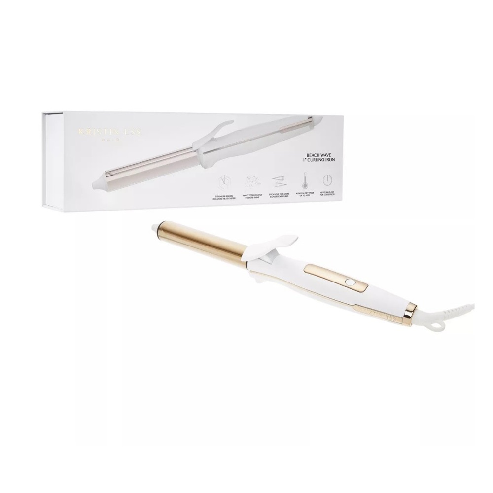 ALMOST BRAND NEW‼️ Kristin Ess - 1" CURLING IRON